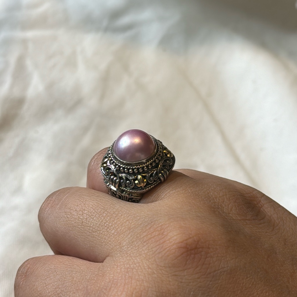 Robert Manse 18 Kt  925 Ring